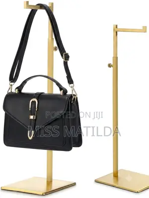 Classic Black Structured Top-Handle Crossbody Bag