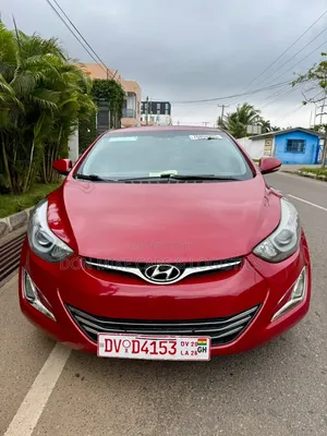 Hyundai Elantra 2015 Red