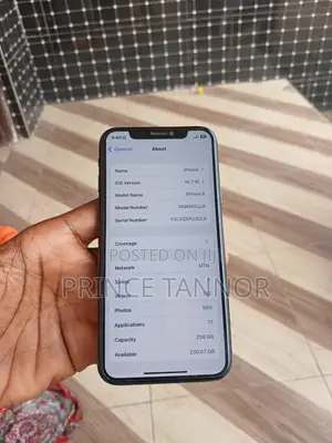 Apple iPhone X 256 GB Black