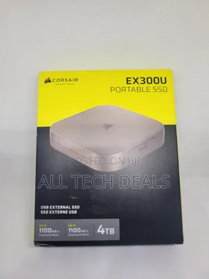 Corsair 4tb Ex300u USB 3.2 Gen 2 External SSD