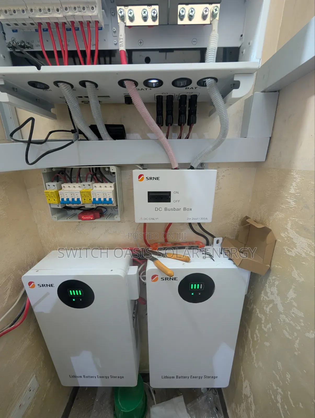 20kw SRNE Hybrid Solar Energy System Setup