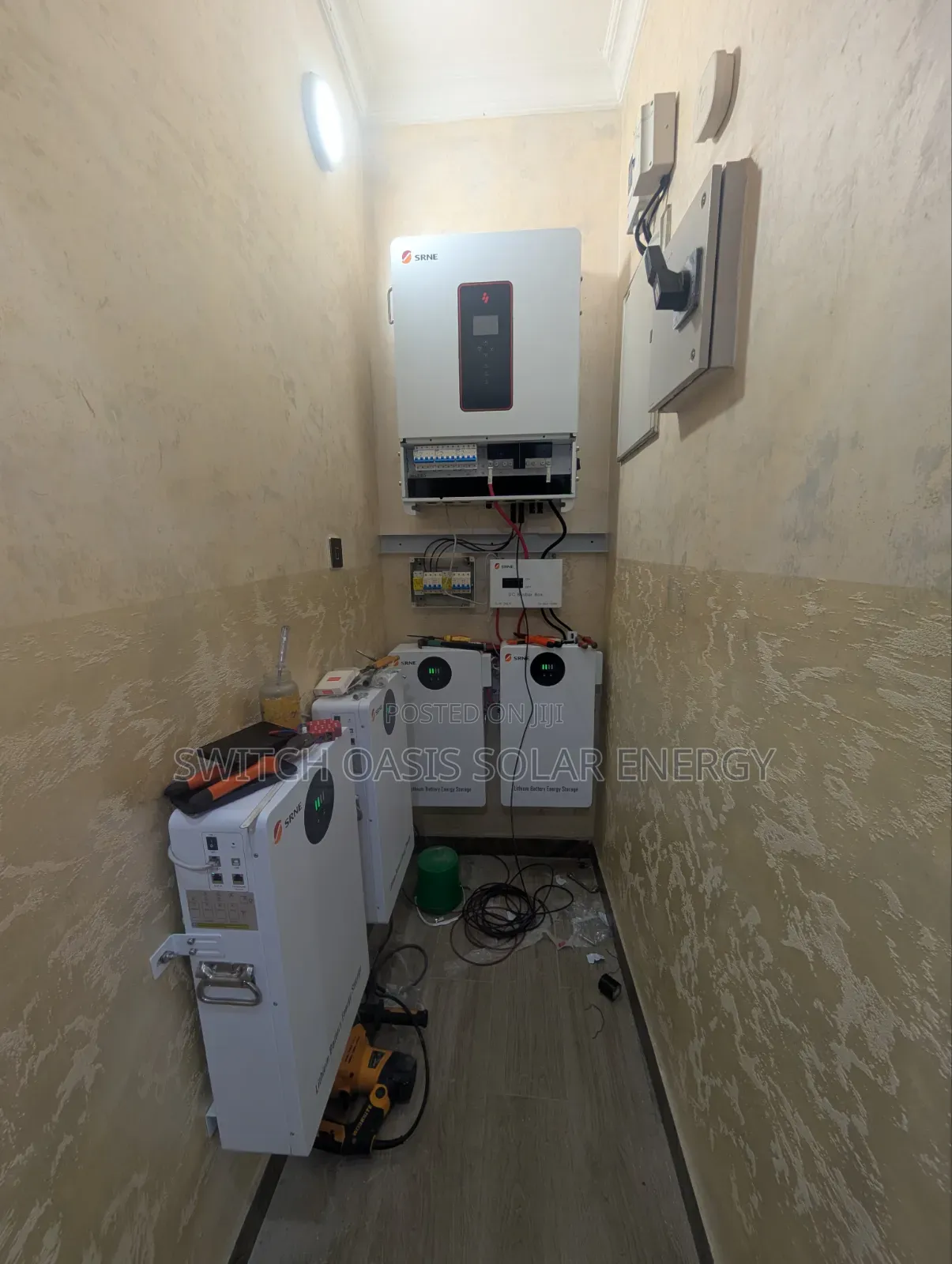 20kw SRNE Hybrid Solar Energy System Setup