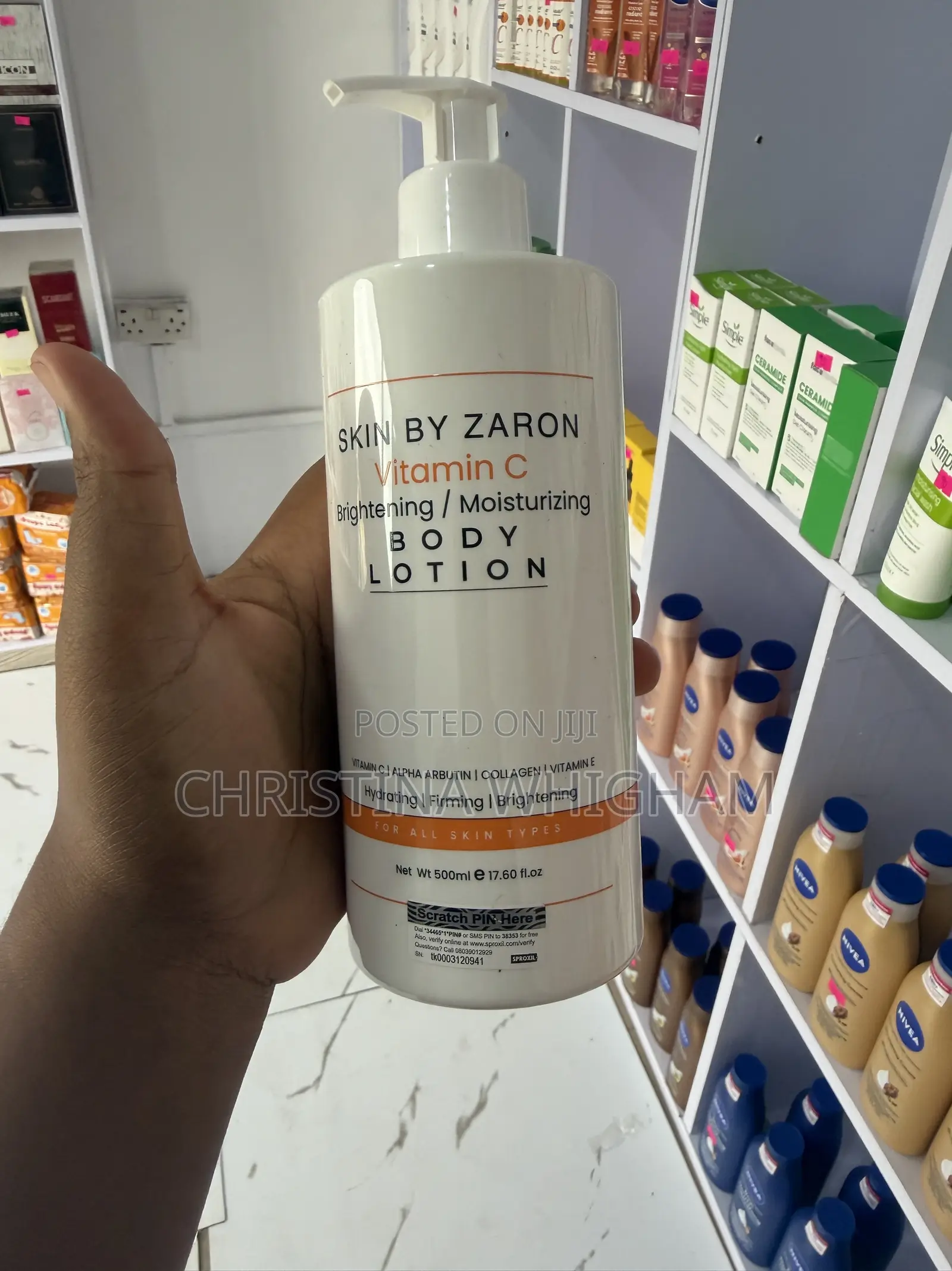 Skin by Zaron Vitamin C Body Lotion