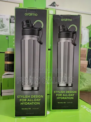 Oraimo RetroGeo 730 Sports Aesthetics 730ml Insulated Water Bottle