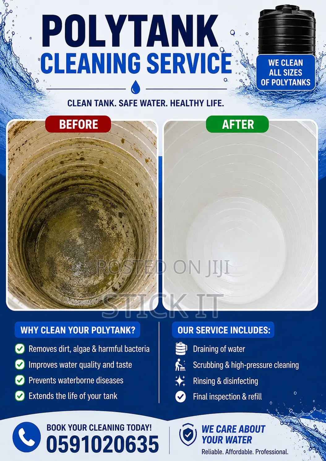 Polytank Cleaning