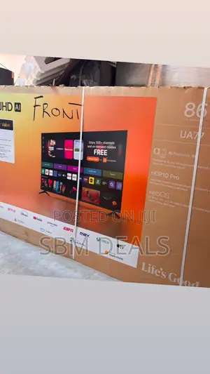 LG UHD AI 86 Inches Available