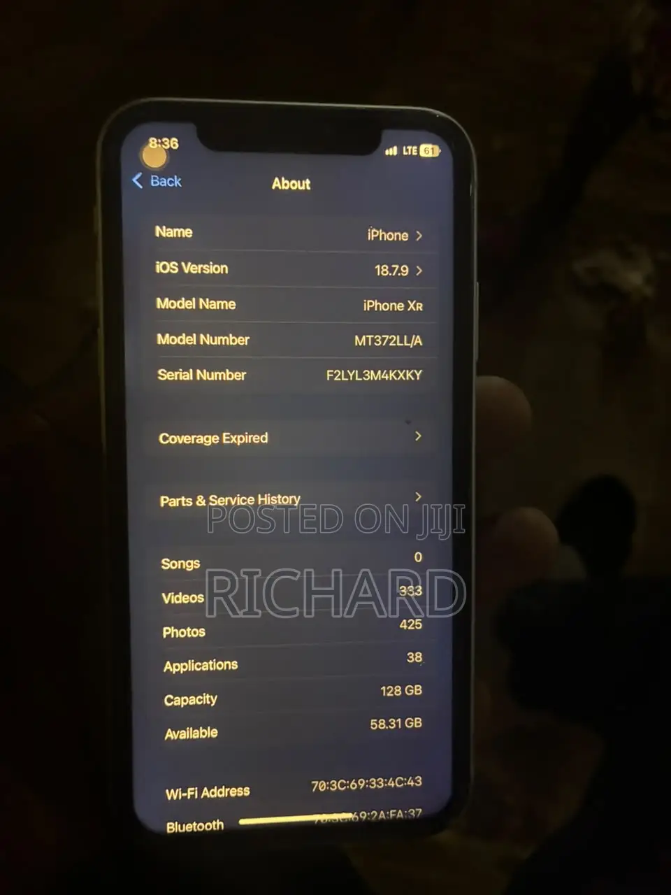 Apple iPhone XR 128 GB White