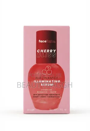 Face Facts Cherry Bliss Niacinamide Illuminating Serum!