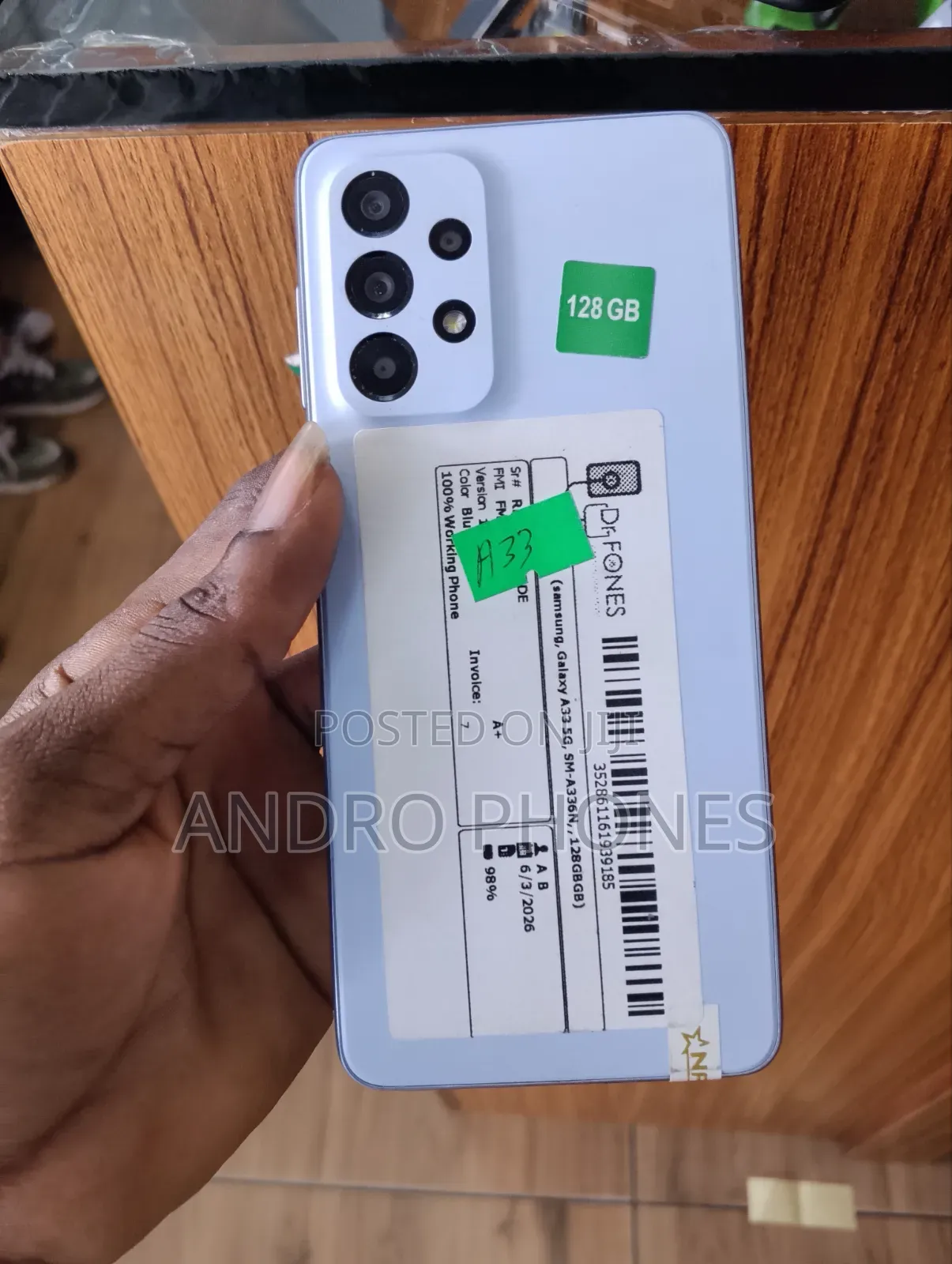 Samsung Galaxy A33 5G 128 GB Silver