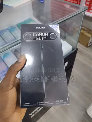 New Tecno Camon Slim 256 GB Black