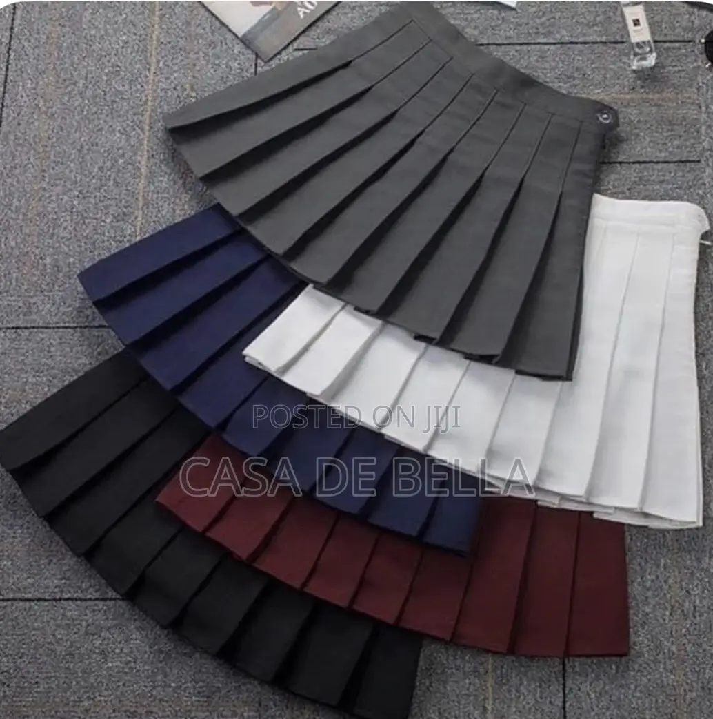 Short Pleated Skirts