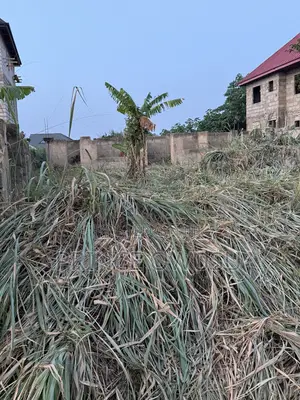 Half Plot With Lintel-Level Building for Sale at Yabi, Kumasi