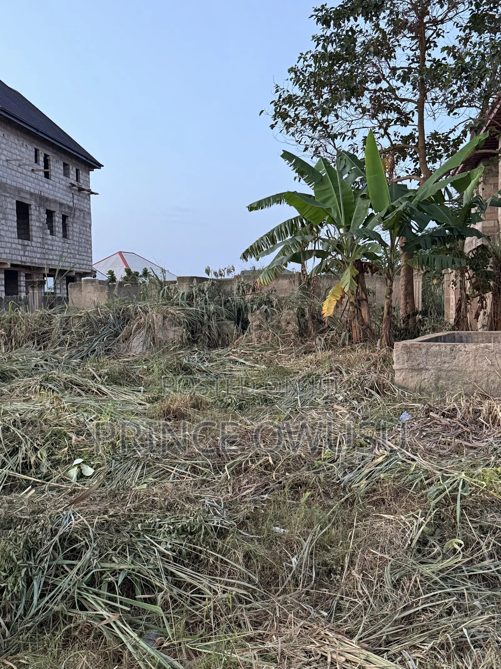 Half Plot With Lintel-Level Building for Sale at Yabi, Kumasi