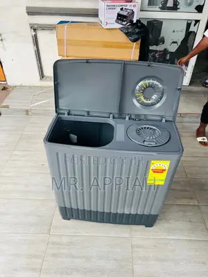 Get Nasco Semi-Automatic Washing Machine(Twin Tub)Gray.