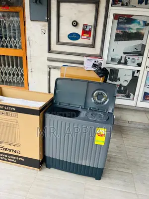 Buy Affordable Nasco 8kg Semi-Auto Washing Machine(Gray).