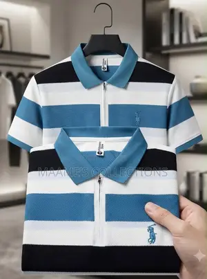 Lacoste Men’s Premium Striped Polo Shirt