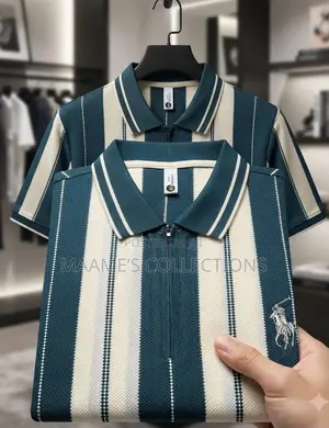 Lacoste Men’s Premium Striped Polo Shirt