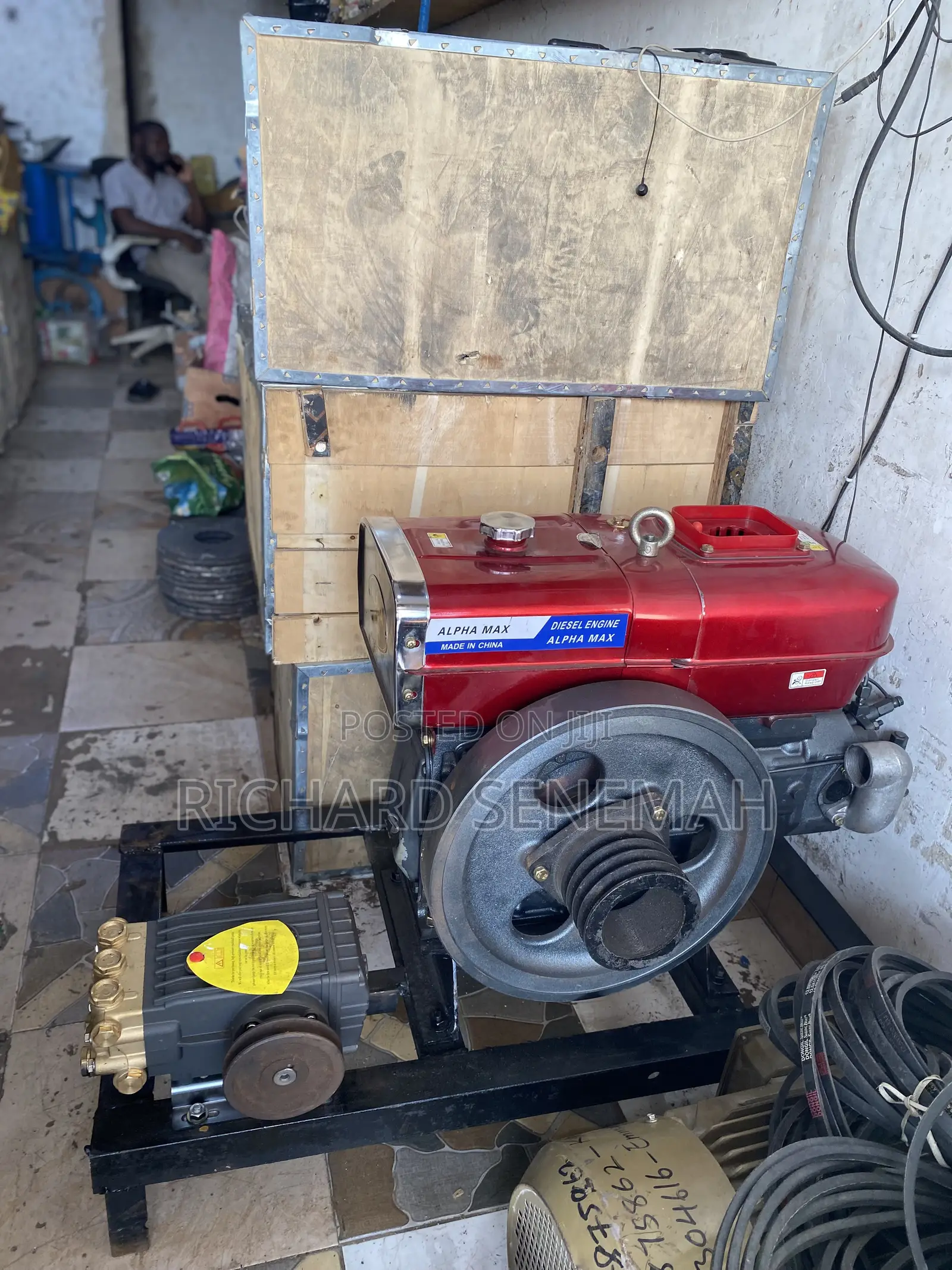 Washing Bay Water Pump Machine With Chanfan Engine
