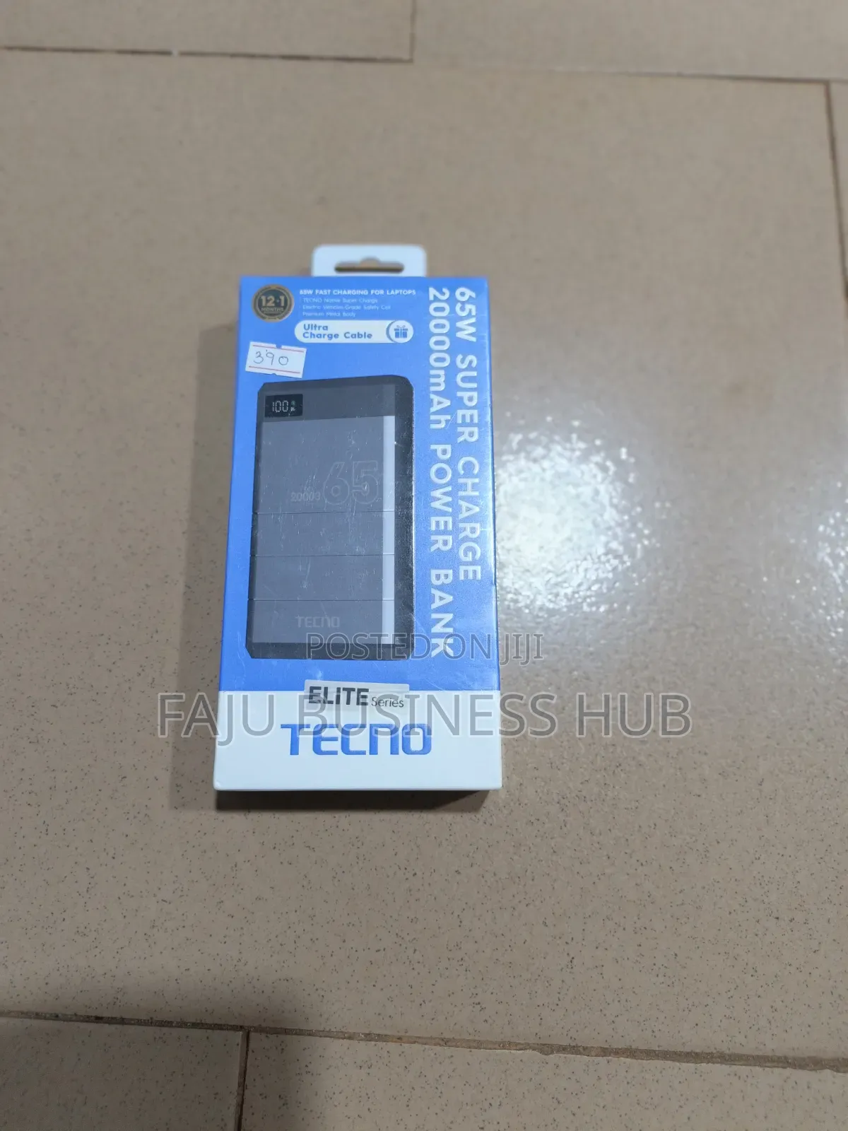 Tecno Elite Power Bank 65W