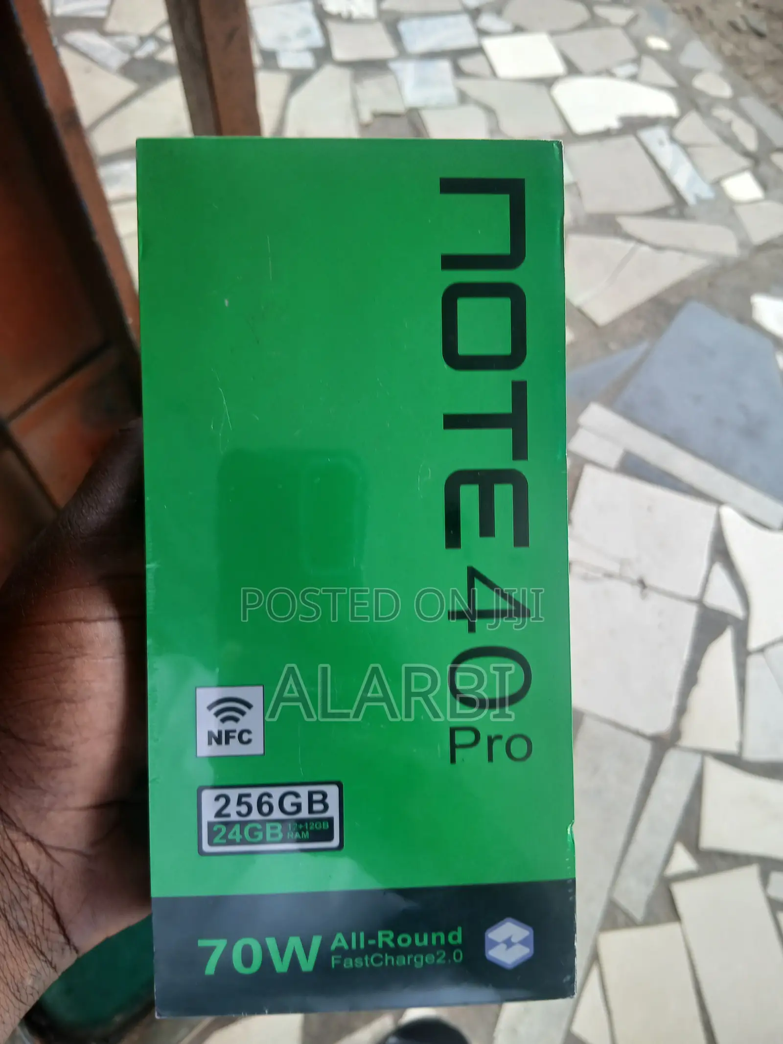 New Infinix Note 40 Pro 256 GB Gold