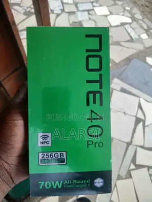 New Infinix Note 40 Pro 256 GB Gold