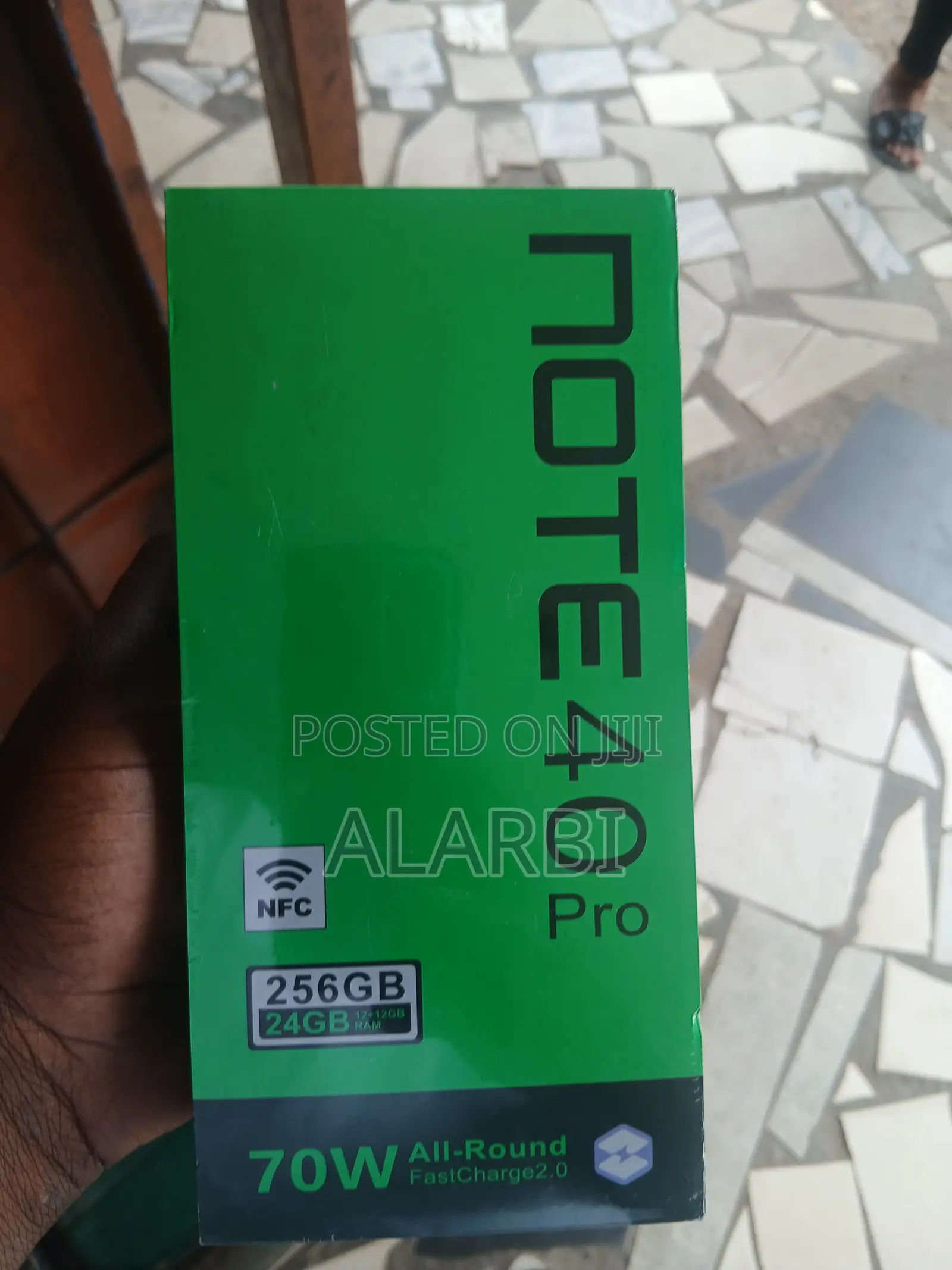 New Infinix Note 40 Pro 256 GB Gold