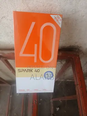 New Tecno Spark 40 256 GB Black