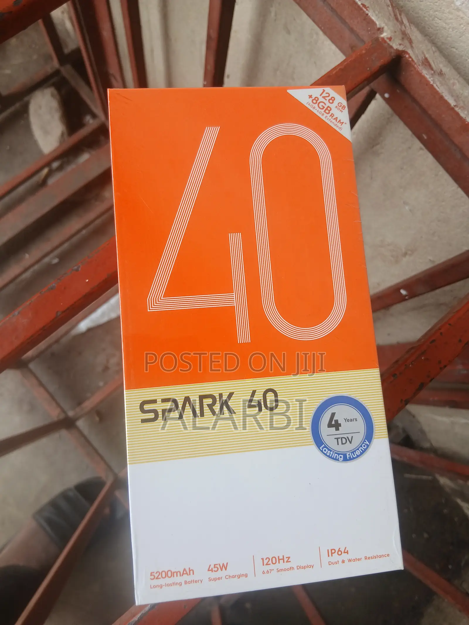 New Tecno Spark 40 256 GB Black