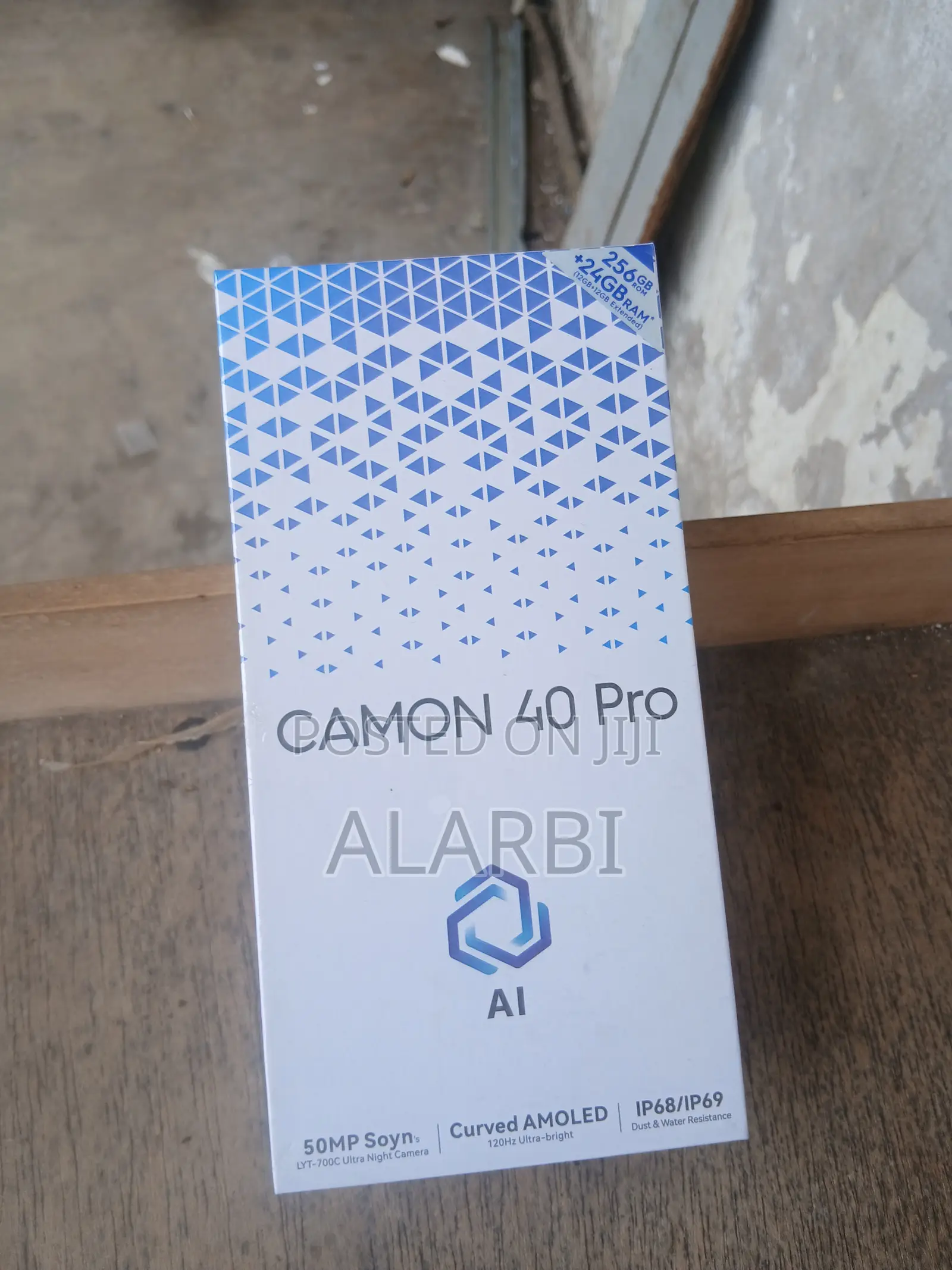 New Tecno Camon 40 Pro 5G 256 GB Black