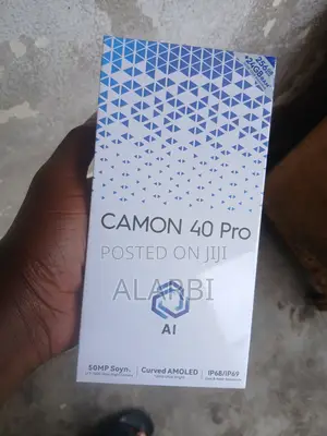 New Tecno Camon 40 Pro 5G 256 GB Black