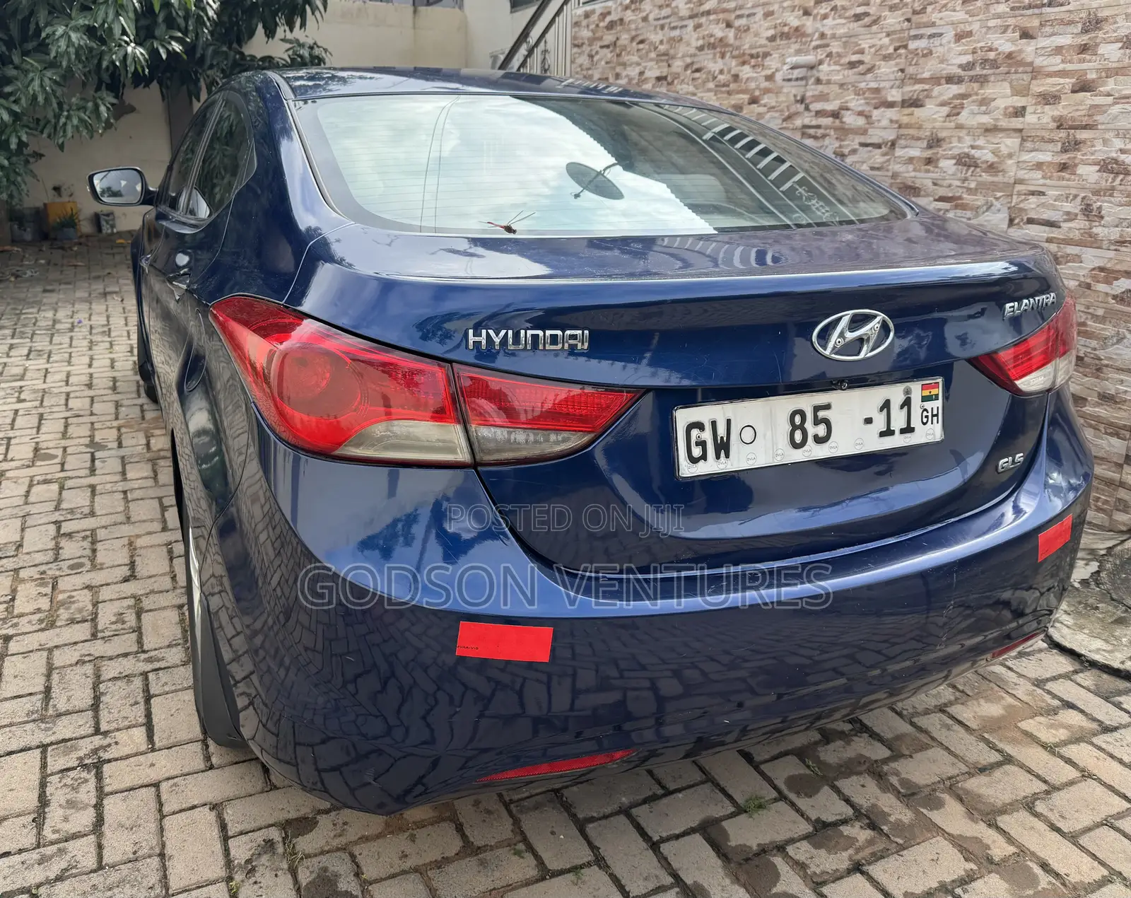 Hyundai Elantra 2012 Blue