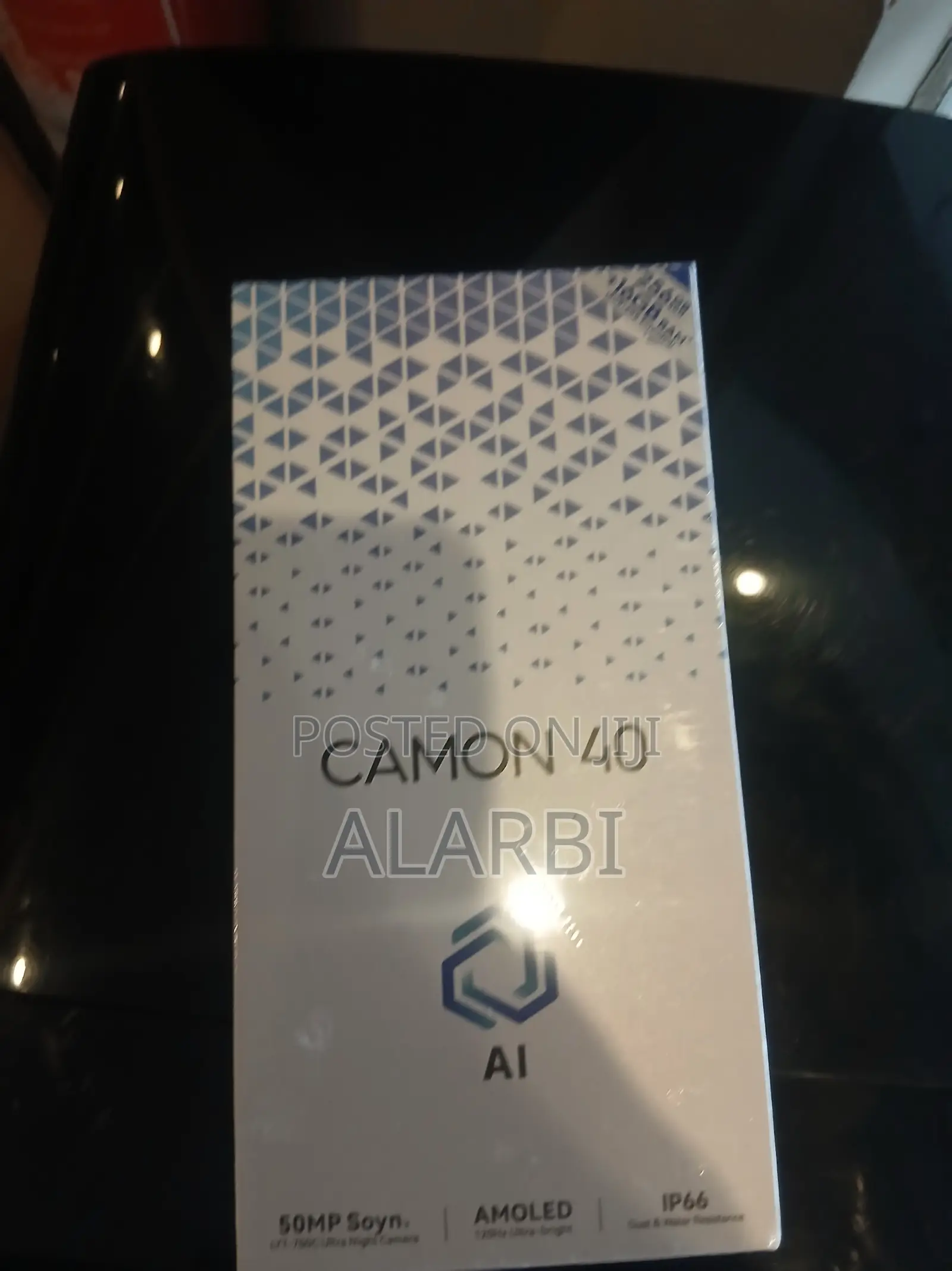 New Tecno Camon 40 256 GB Black