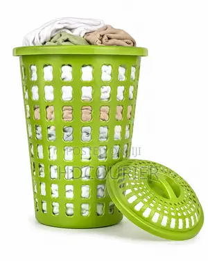 Durable Plastic Laundry Basket