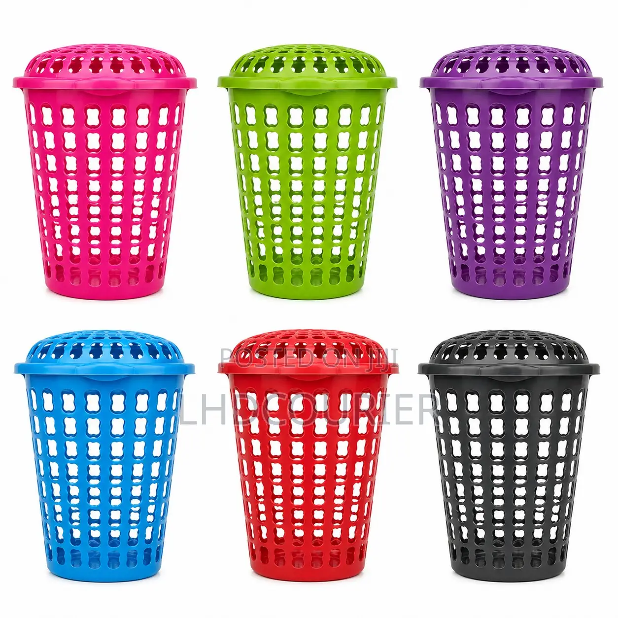 Durable Plastic Laundry Basket