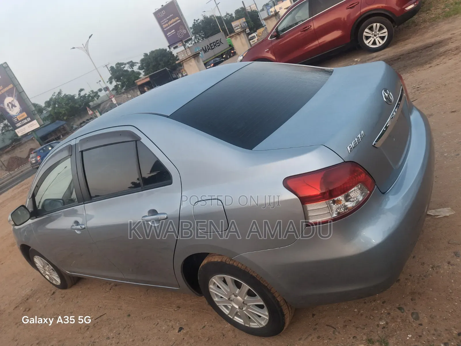 Toyota Belta 2010 Blue