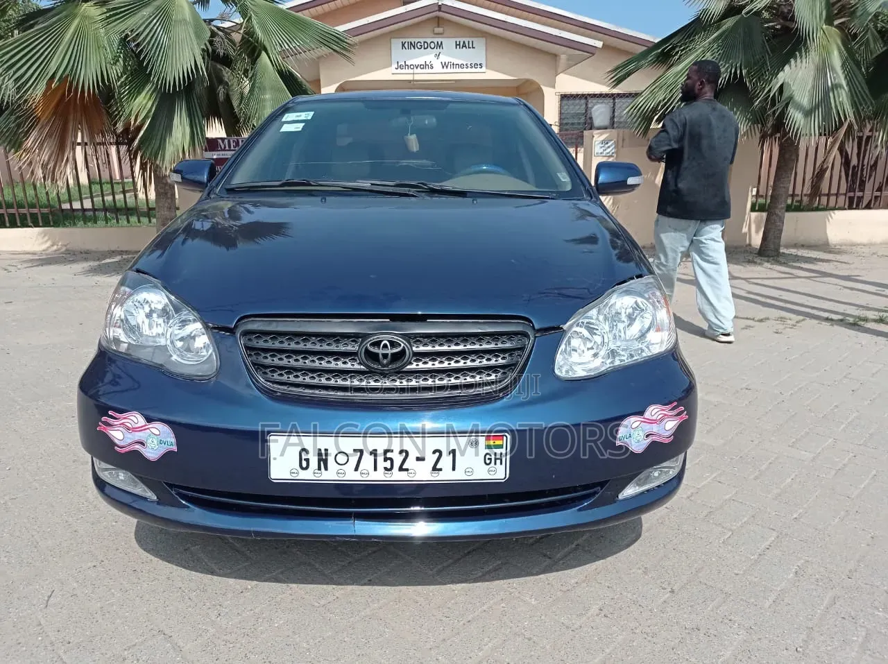 Toyota Corolla 2008 Blue
