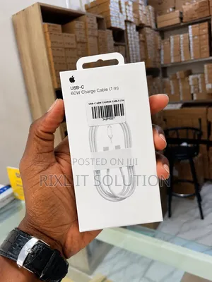 Apple USB-C to USB-C Fast Charging Cable for iPhone 15–17 Pro Max