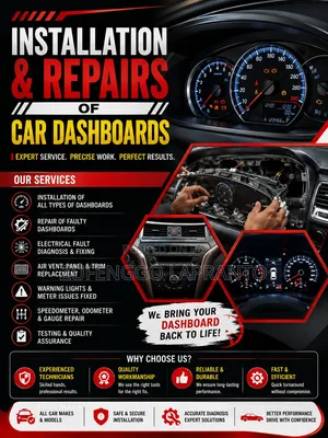 Installation and Repairs of Car Dashboards