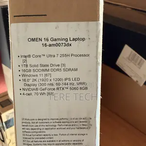 New Laptop HP Omen 16 16GB Intel Core Ultra 7 SSD 1T