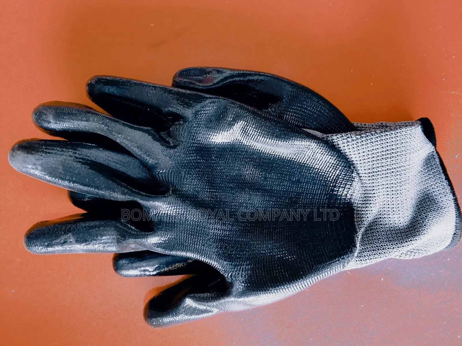 Rubber Palm Gloves