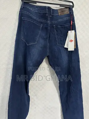 Lee Cooper Men’s Dark Blue Stretch Jeans – Size 36, New With Tags