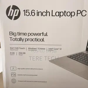 New Laptop HP 8GB Intel Core i3 SSD 256GB