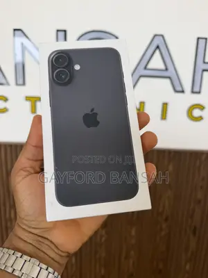 New Apple iPhone 16 Plus 128 GB Black