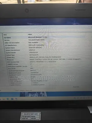 Laptop Lenovo ThinkPad Edge E550 8GB Intel Core i3 SSD 128GB