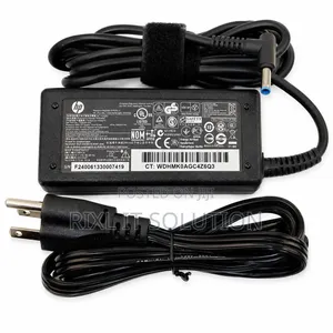 HP 45W AC Adapter With Blue Pin Connector – Brand New