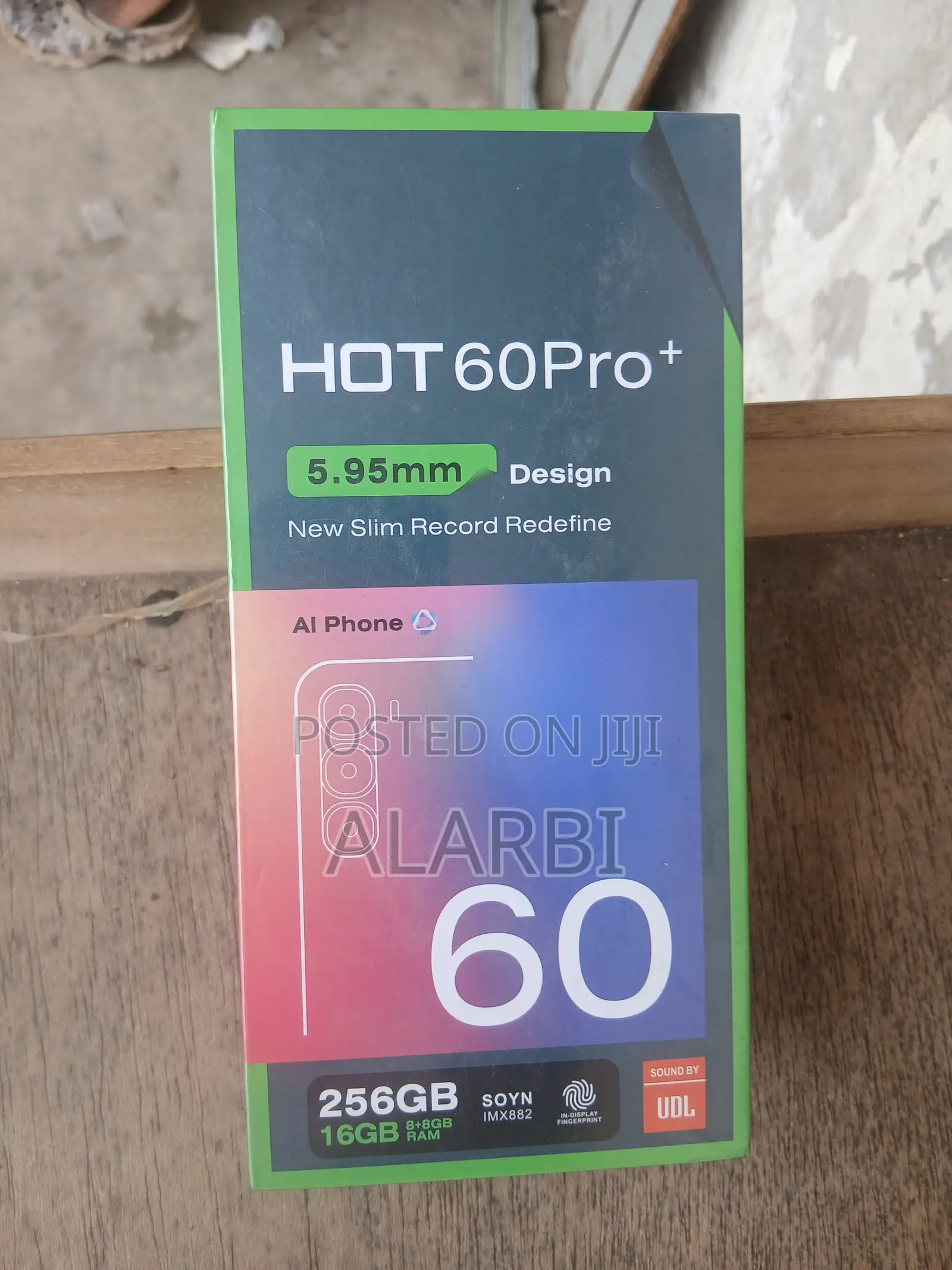 New Infinix Hot 60 Pro+ 256 GB Black