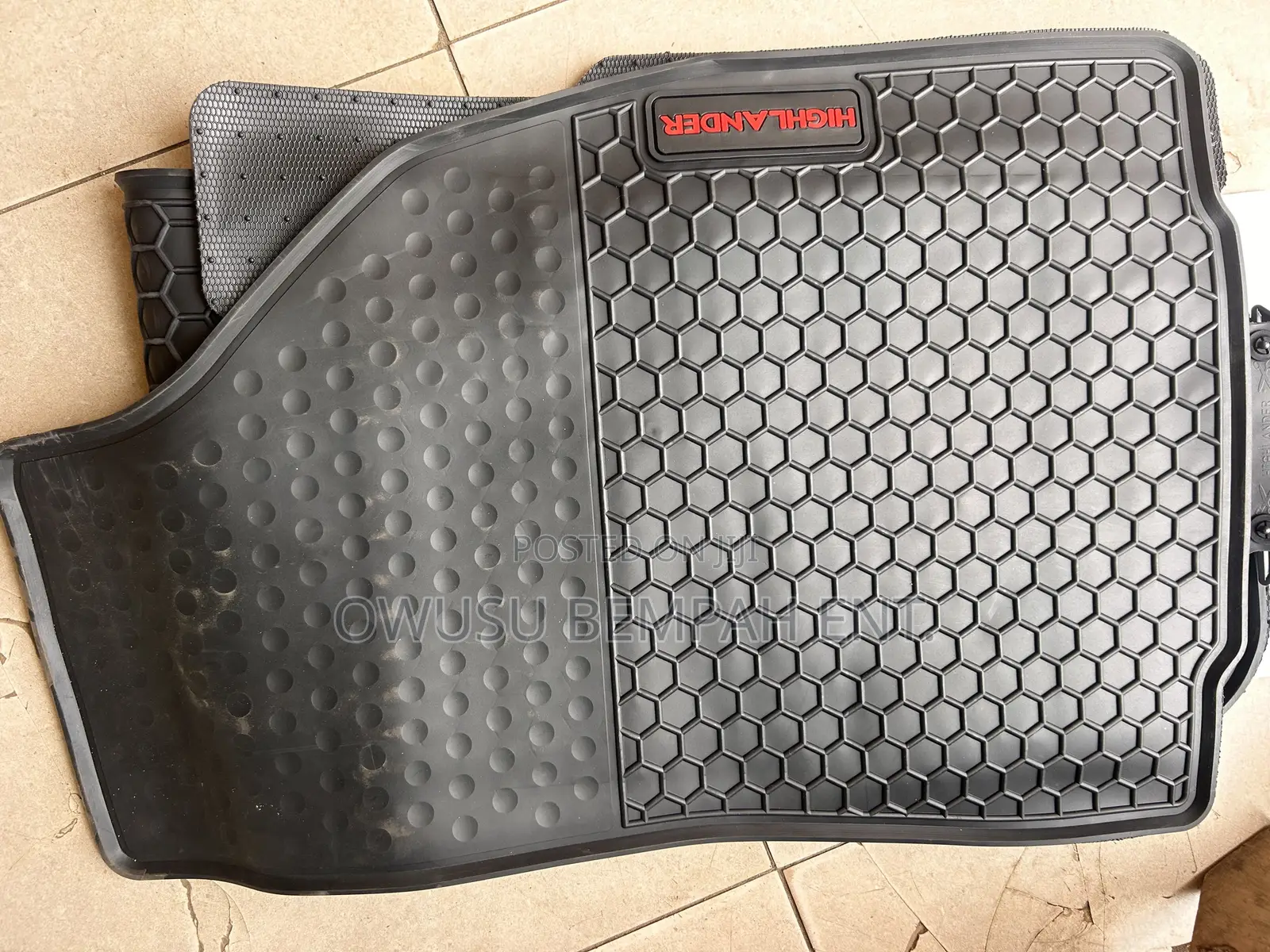 Toyota Highlander 2014-2019 Floor Mat 7 Seater
