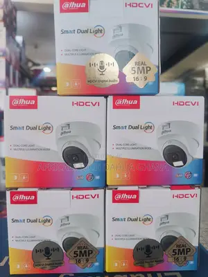 Dahua 5MP Smart Dual Light HDCVI Dome Camera Audio