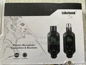 Wireless Microphone Transmitter and Receiver System