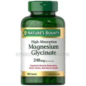 Nature's Bounty Magnesium Glycinate 180cap